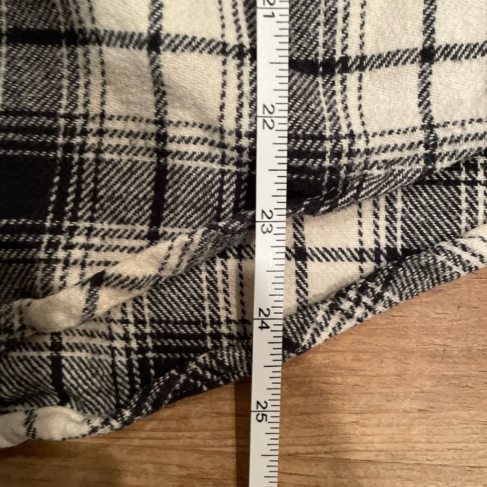 Billabong Women’s Plaid Flannel Long Sleeve Shirt Casual Boho Festival Western M - Picture 5 of 10